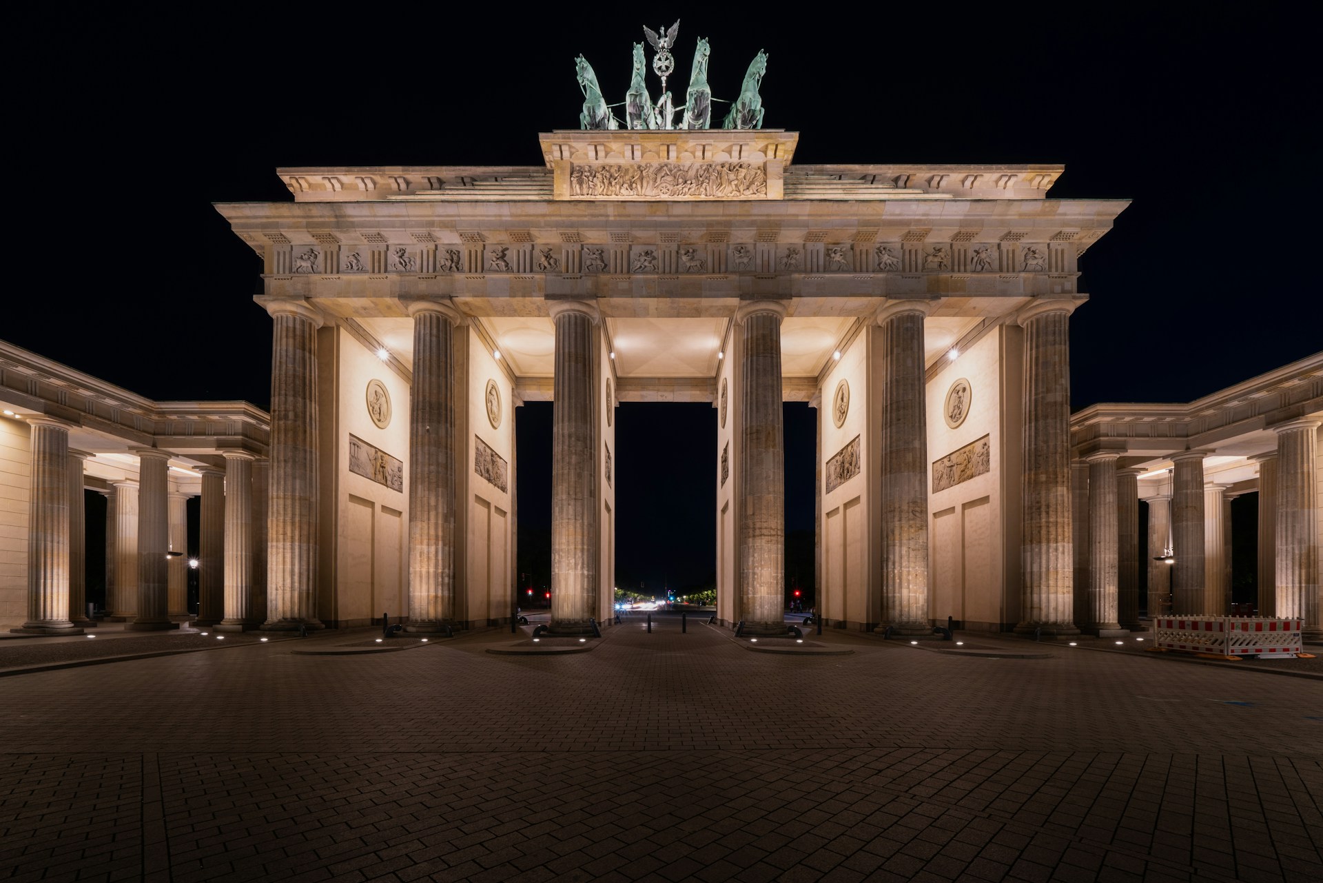 Puerta de Brandeburgo en Berlín, Alemania